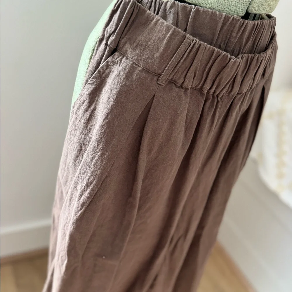 Free People | Brown Pants | S - Picture 2 of 5